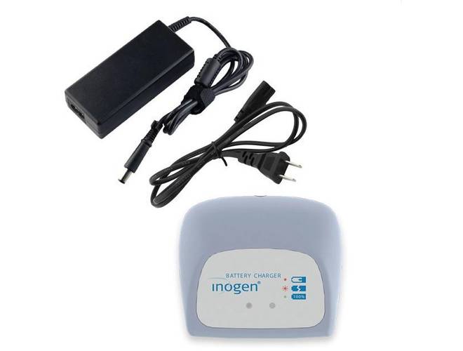 Front view of Inogen One G3 Battery Charger