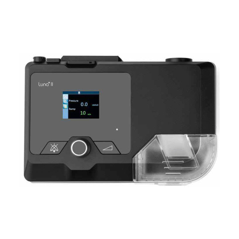 Top view of Luna II Auto CPAP With Integrated Heated Humidifier
