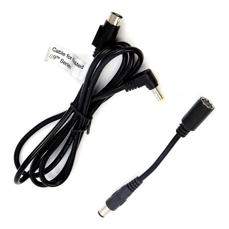 DC output cable for ResMed S9 Series and short charging adapter cable for ResMed S9