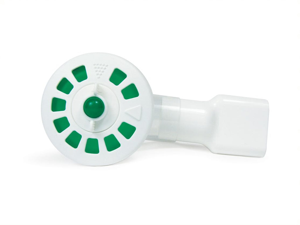 Close up of Manghan AeroEclipse II BAN Nebulizer