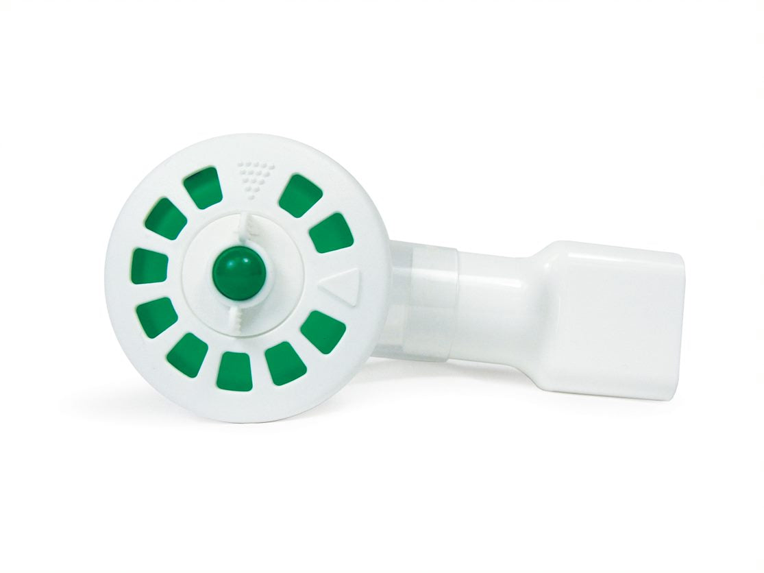 Close up of Manghan AeroEclipse II BAN Nebulizer