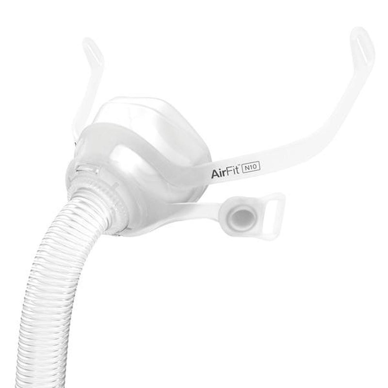 This is the AirFit N10 mask with tube connector