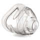Side view of clear silicone nasal cushion for Pico Nasal CPAP Mask Fit Pack by Phillips Respironics.