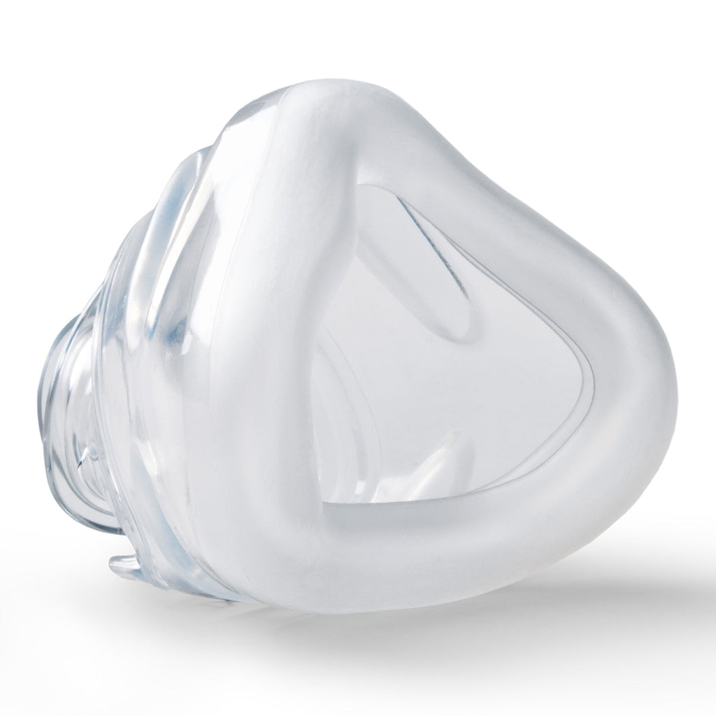 Corner front view of replacement cushion for Wisp CPAP Mask.
