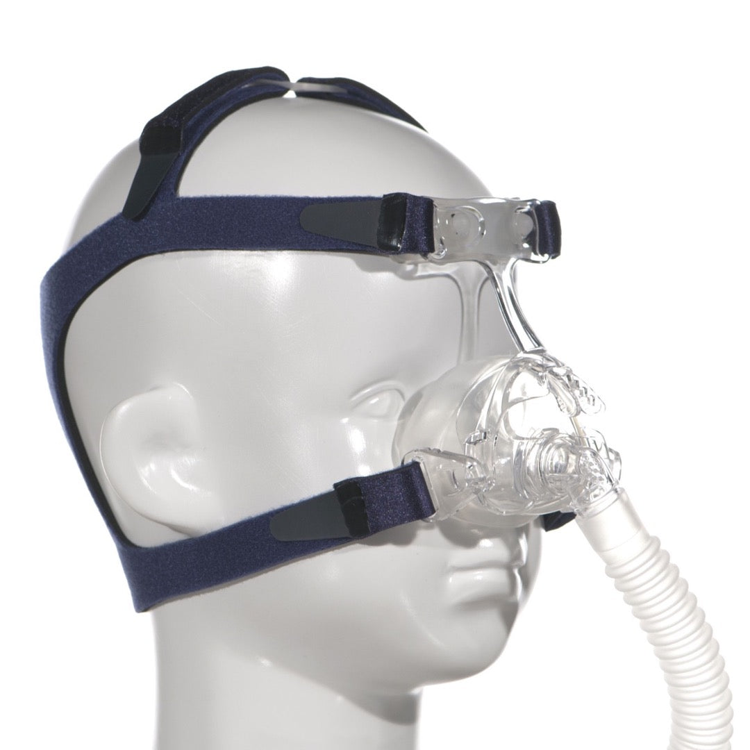 Side view of mannequin with Nonny Pediatric Mask Kit by AG Industries.