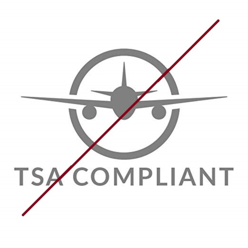 Not TSA Compliant.