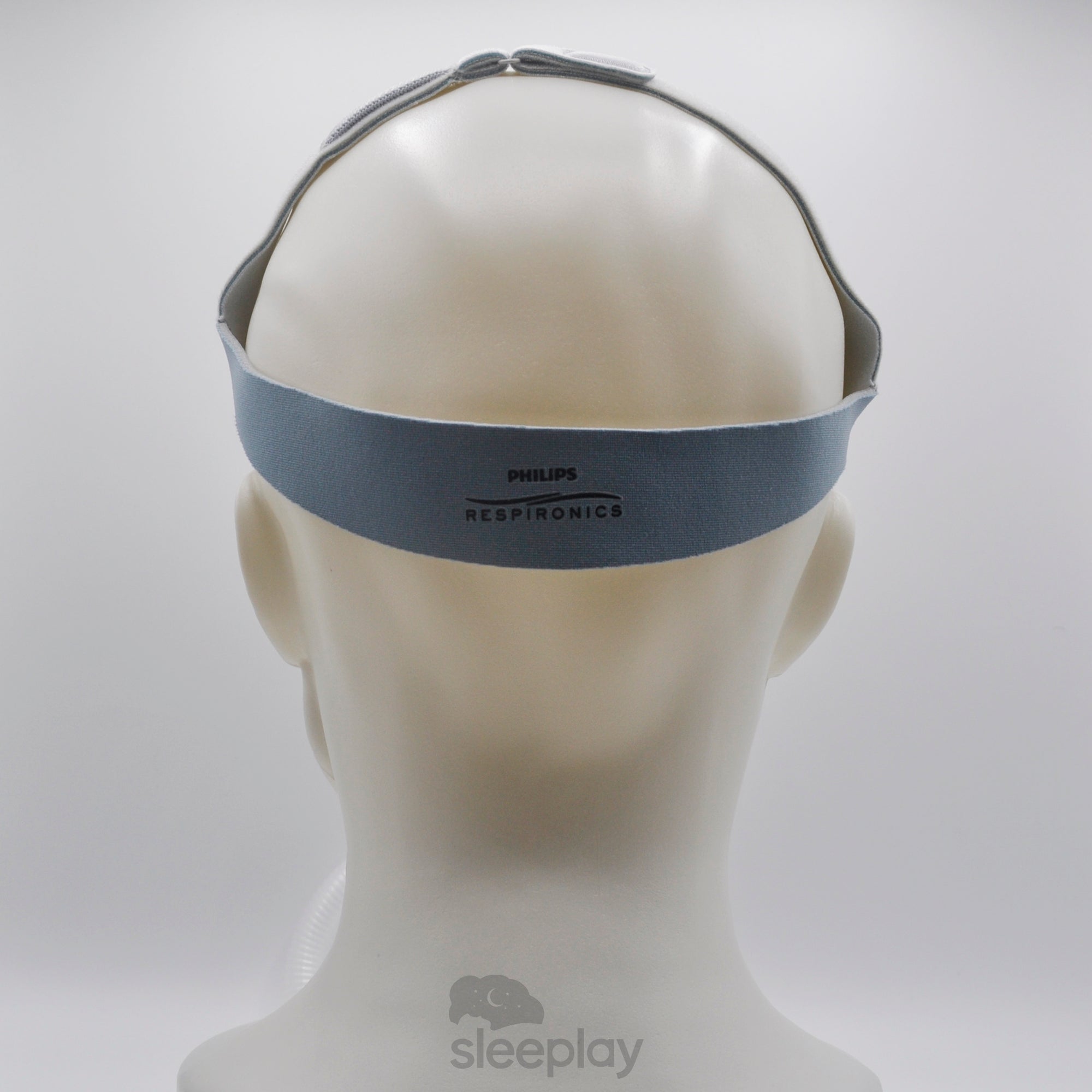 Face Wearing Nuance Nasal Pillow Mask Headgear.