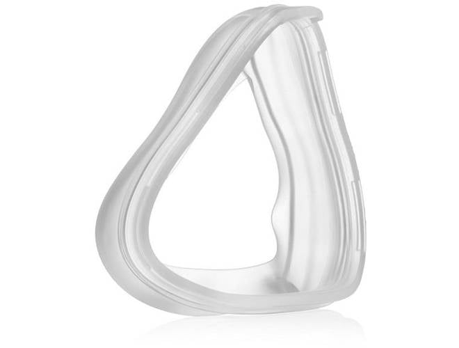 Side view silicone cushion of Numa Full Face Mask by 3B Medical.