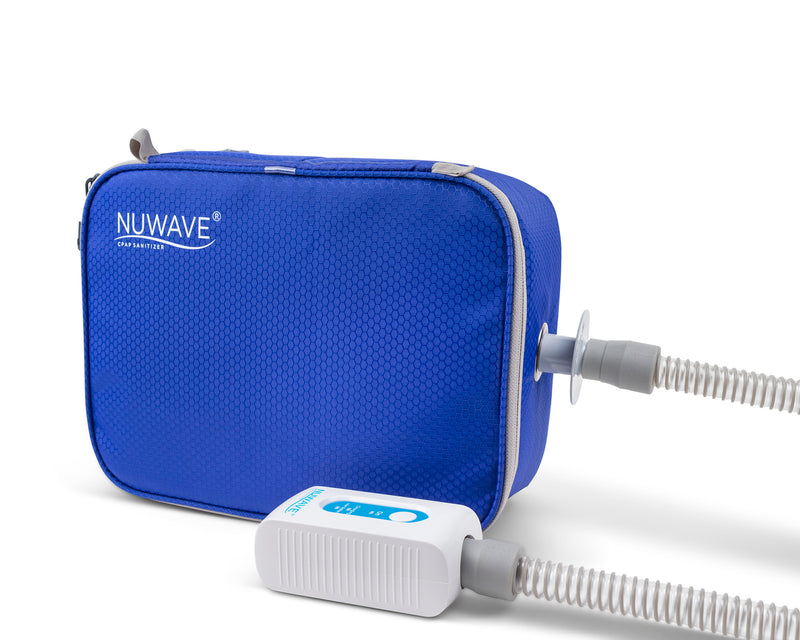 Nuwave Plus Bag Connected To Device.