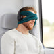 Man On Train With Loop Eye Pillow.