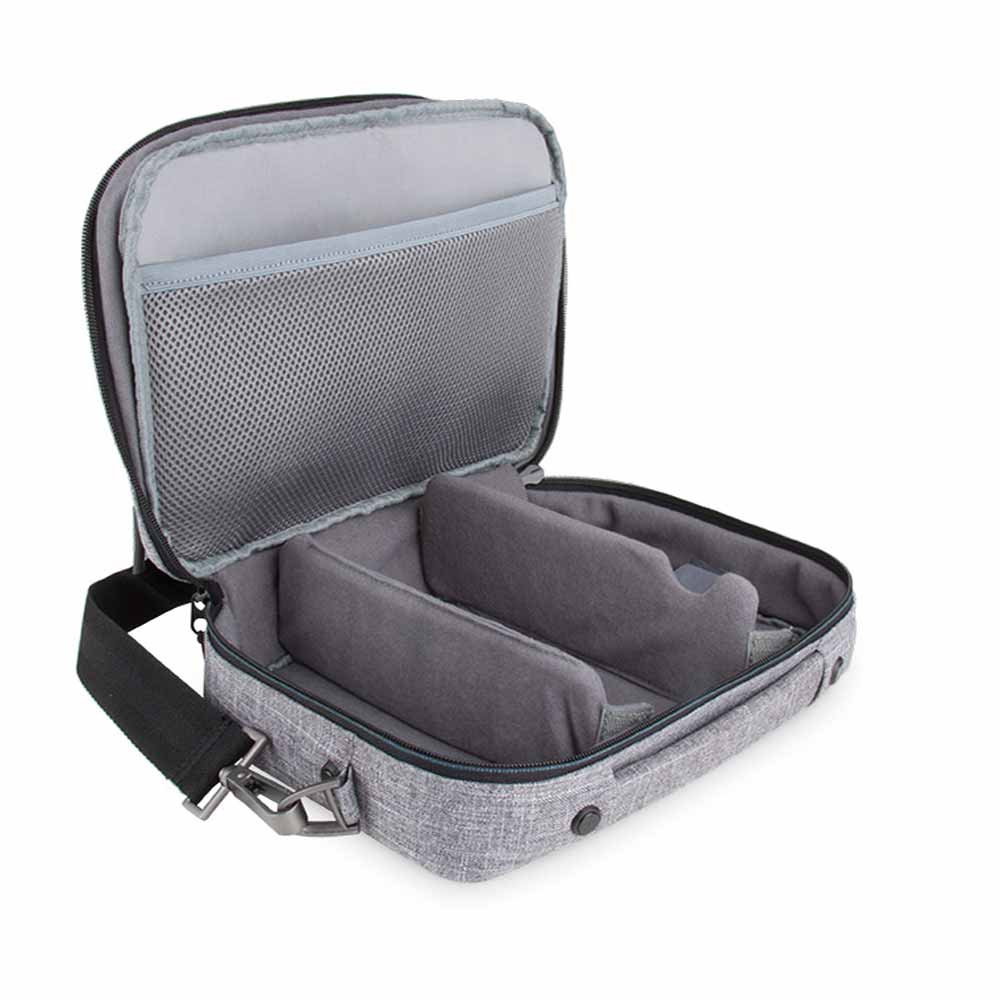 Open View Of The AirMini Premium Travel Bag.