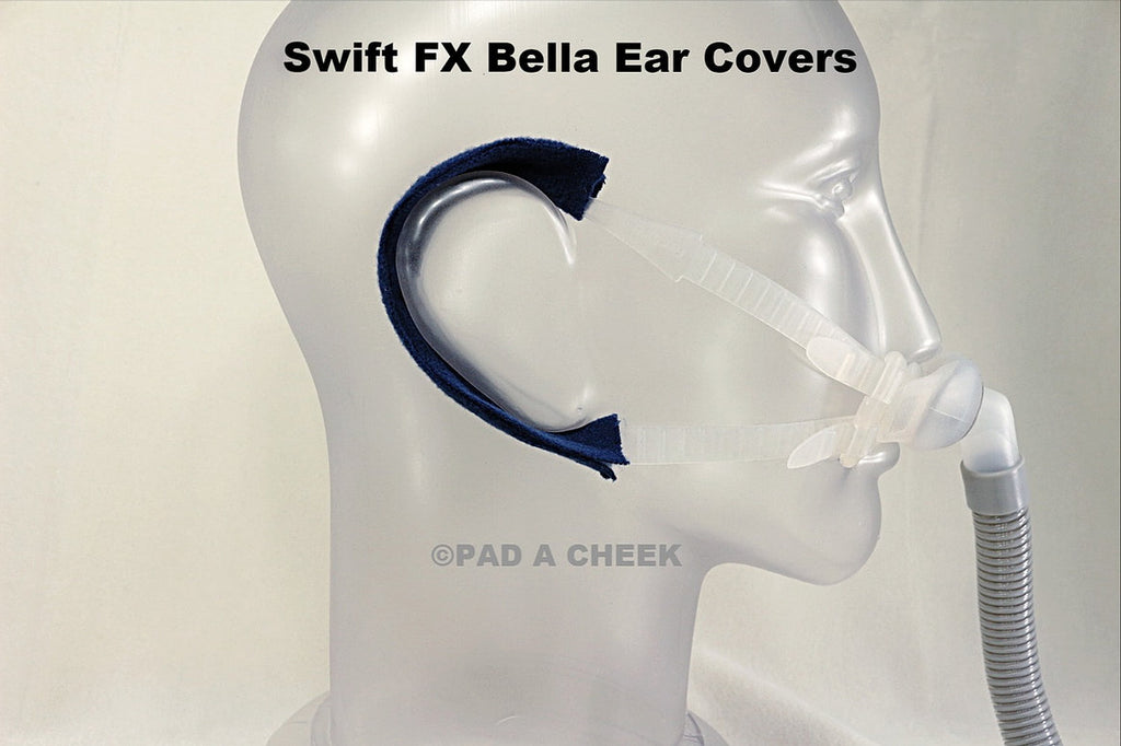 Swift fx bella ear covers on mannequin right ear