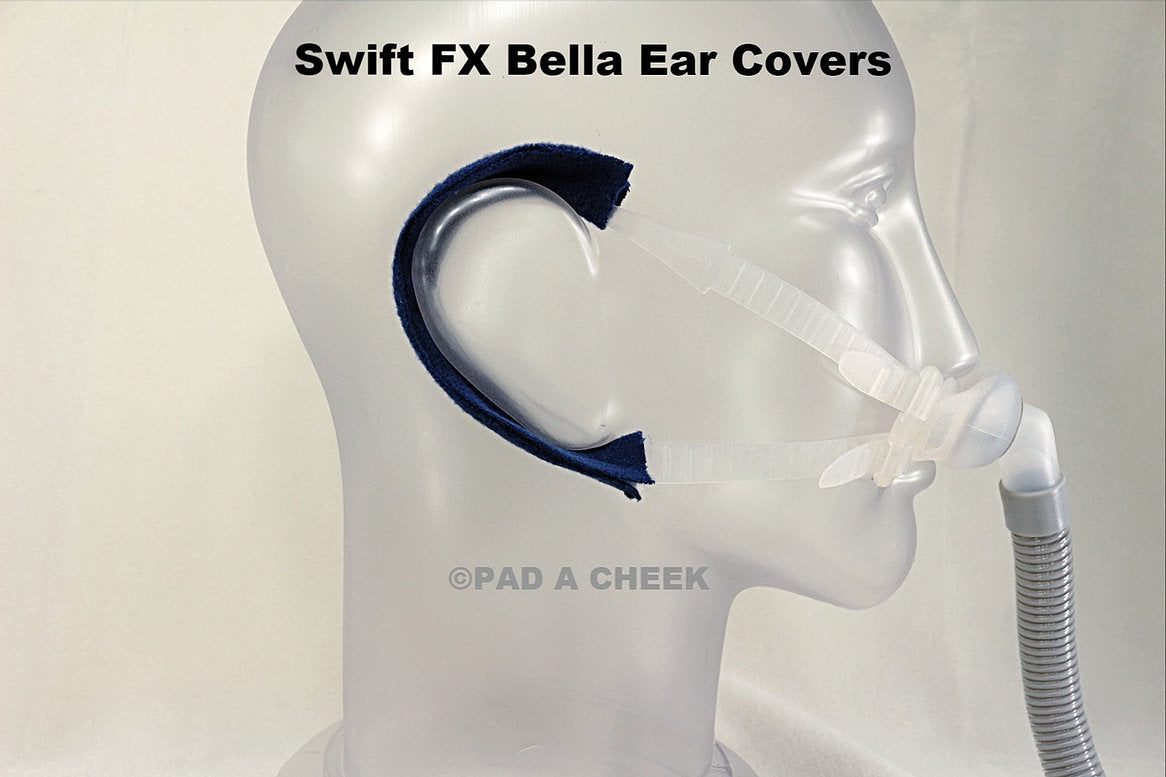 Swift fx bella ear covers on mannequin right ear