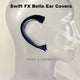 Swift fx bella ear covers on mannequin right ear
