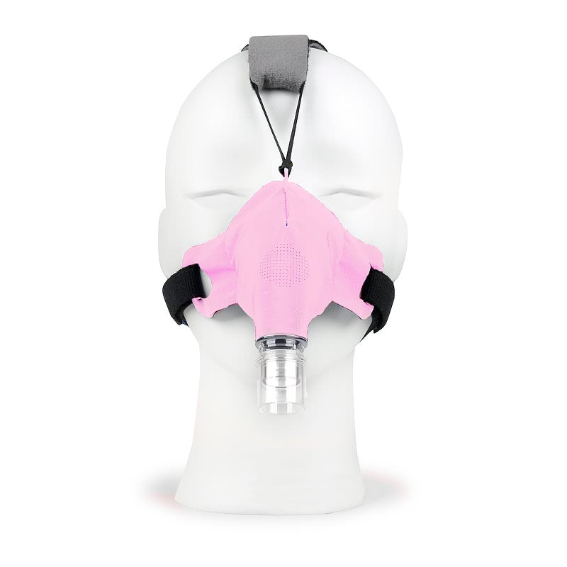 Pink SleepWeaver Advance Nasal Mask with improved Zzzephyr seal.