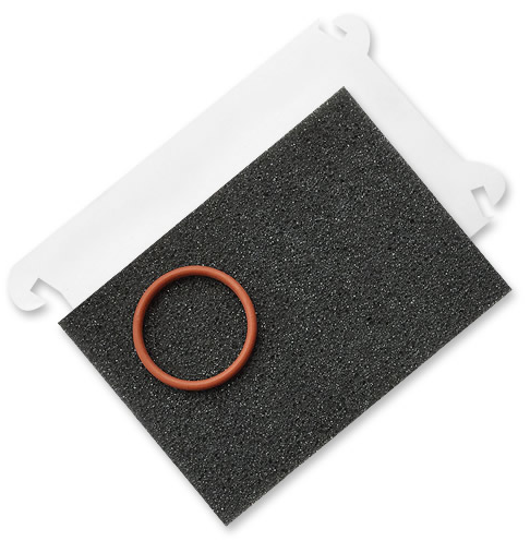 Q Tube replacement kit (1 O-Ring, 1 Foam Baffle, 1 Plastic Sleeve)