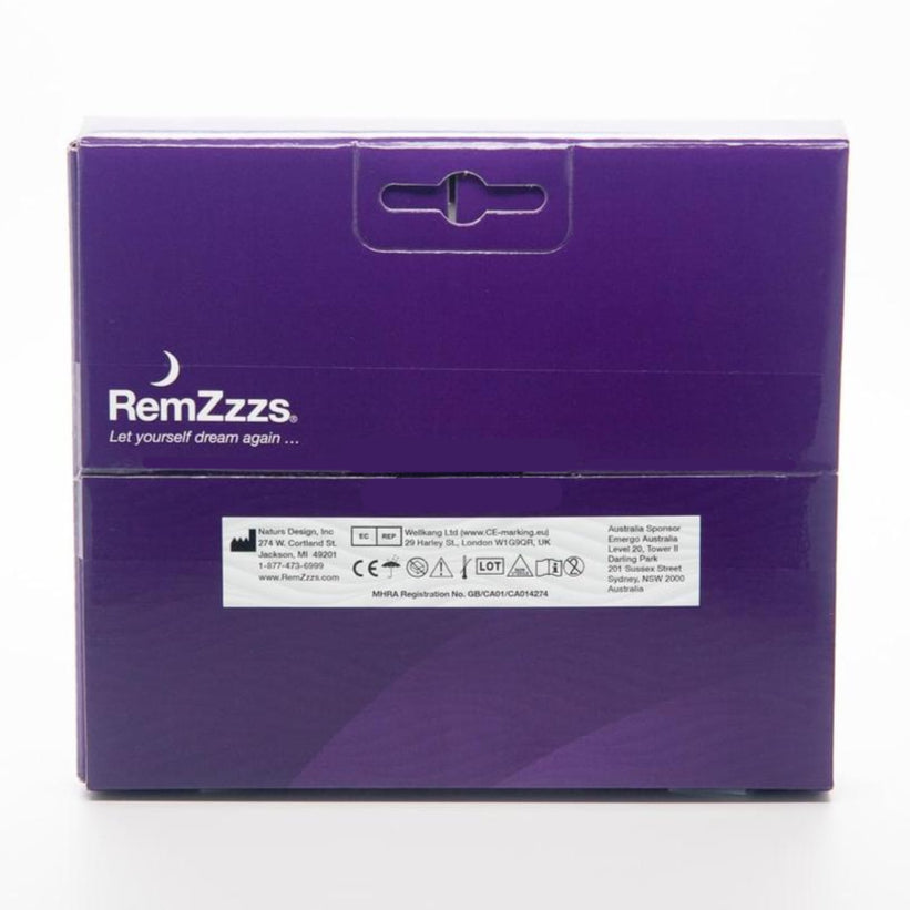 RemZzzs padded nasal mask minimal contact liner back view