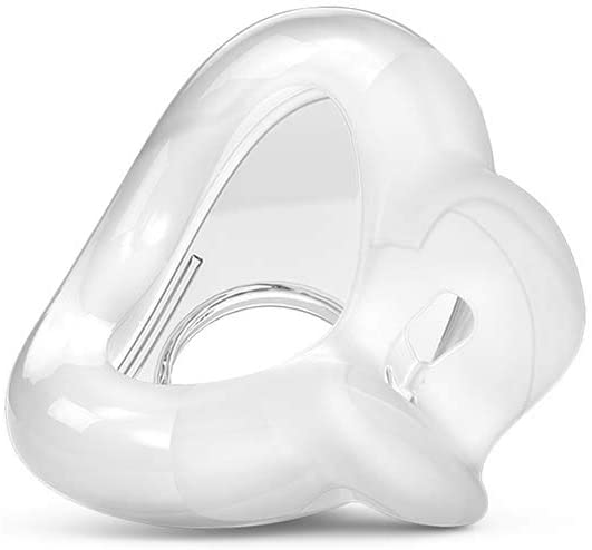 Side view of clear AirFit F30 Cushion by ResMed