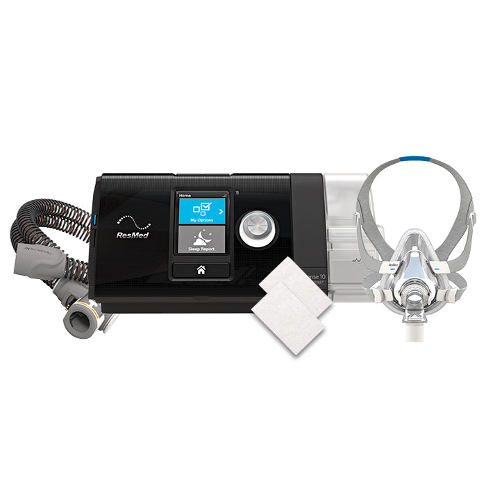 AirSense™ 10 AutoSet™ Connected Bundle with AirTouch F20 Full Face Mask