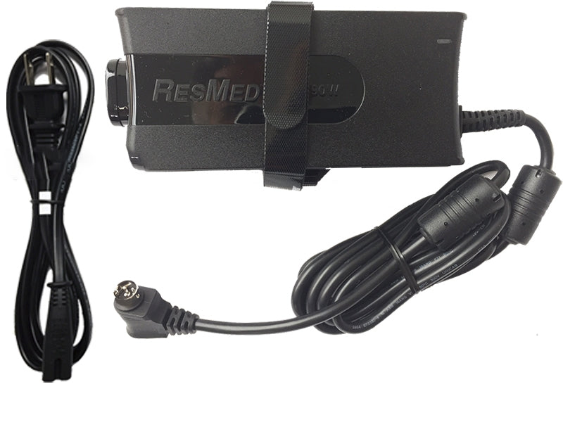 Resmed S9 Cpap Machine AC power supply it has 90 watt and comes with a cord