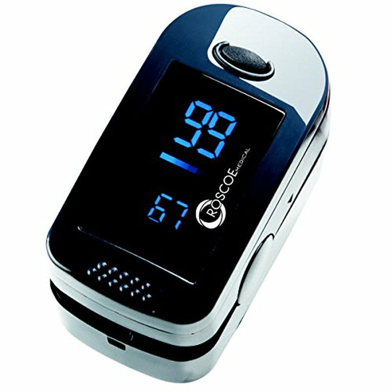 Front angled view of Roscoe Digital Pulse Oximeter