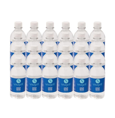 Snugell Distilled Water for CPAP Machines Bottle Packs 12oz