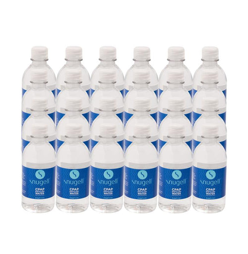 Snugell Distilled Water for CPAP Machines Bottle Packs 12oz