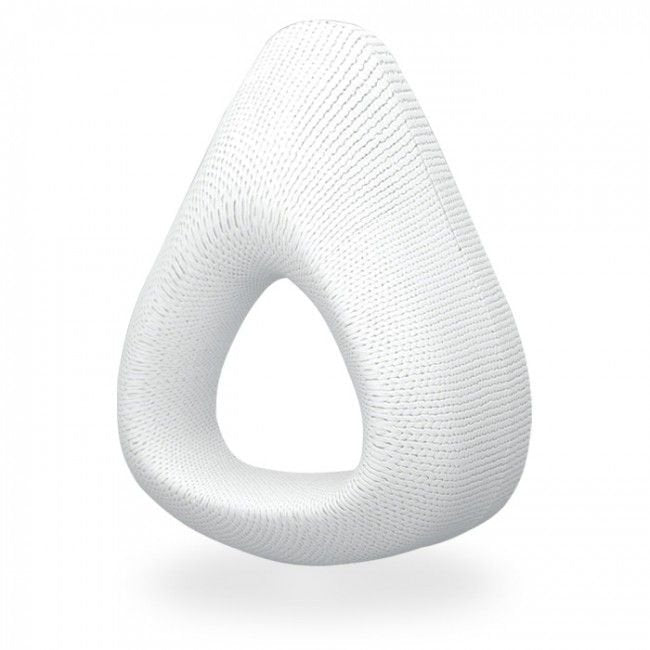 Front view of Snugz nasal pad.