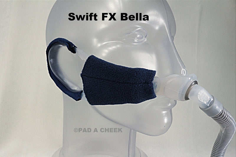 Swift fx bella loop ear covers on mannequin right ear
