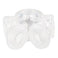 Drive DeVilbiss Aloha nasal pillows, close up of clear silicone dual nostril cushions