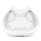 Front view of clear AirFit F30i Cushion by ResMed