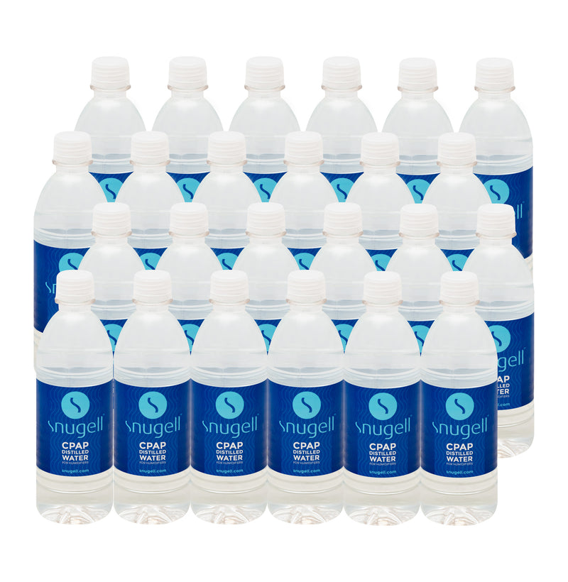 24 pack of 16oz distilled water