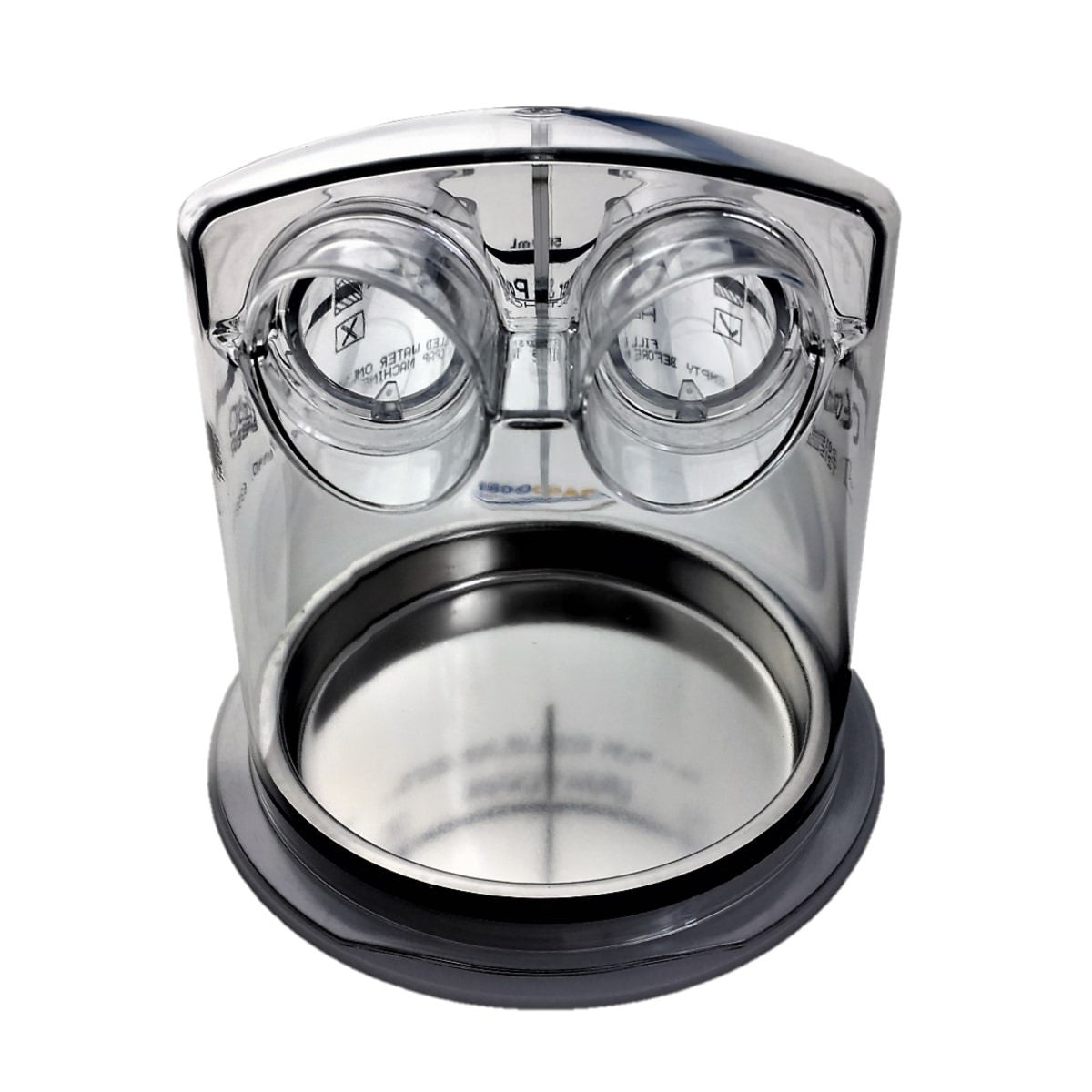 Back view of SleepStyle 600 CPAP/Auto Series Dishwasher Safe Chamber by Fisher & Paykel