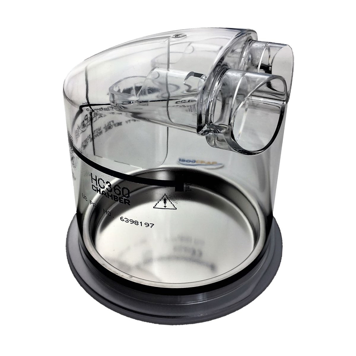 Front view of SleepStyle 600 CPAP/Auto Series Dishwasher Safe Chamber by Fisher & Paykel