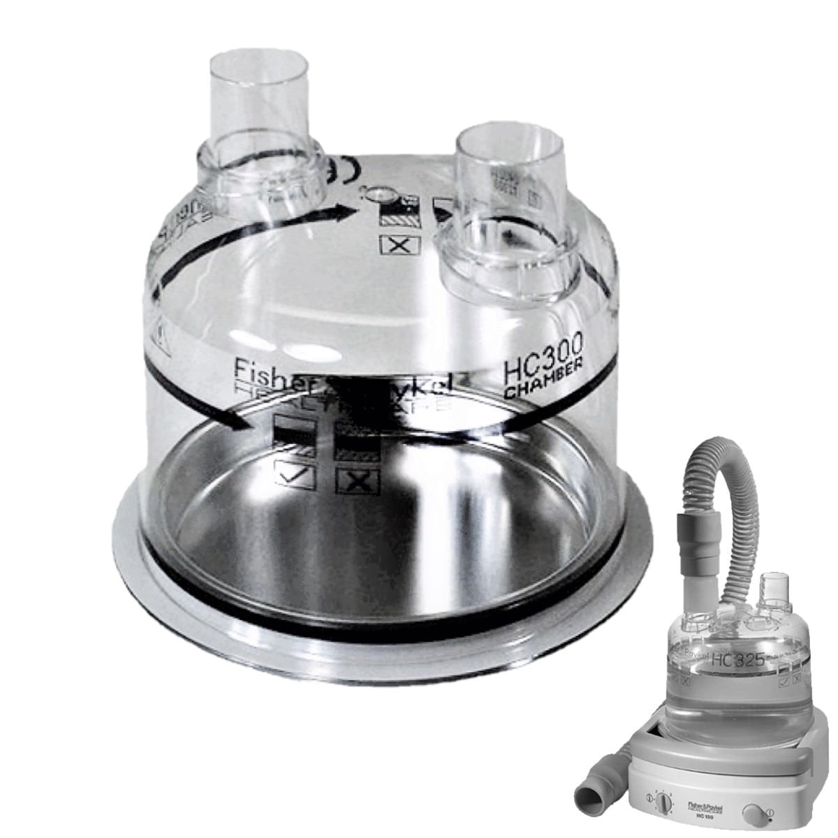 HC300 Water chamber used with the HC150 Heated Humidifier.