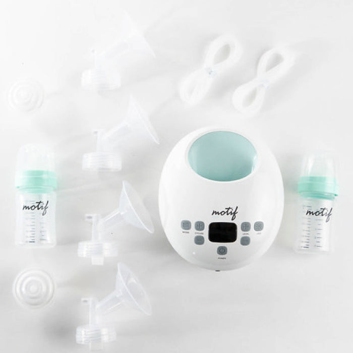 Everything included with the Luna breast pump.