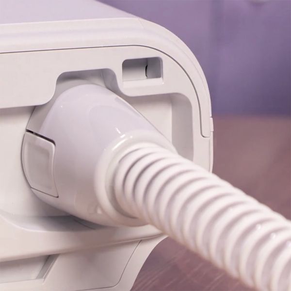 ht15 tubing connected to machine.