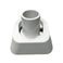 Resvent iBreeze CPAP gas outlet connector, white swivel port shown from the front