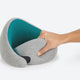Pressing On Blue Reef Neck Pillow.