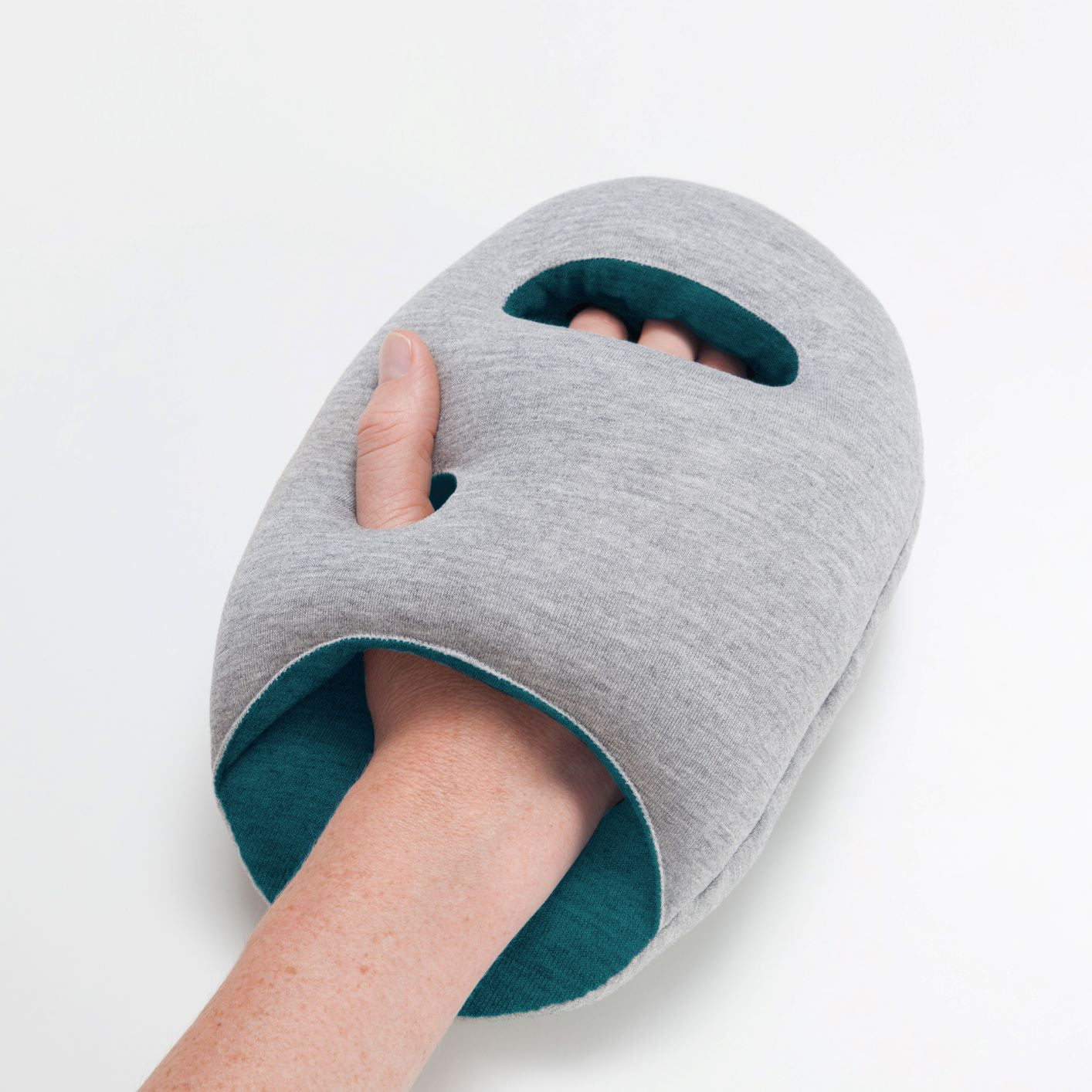 Blue Reef Mini Desk & Travel Pillow With Hand.