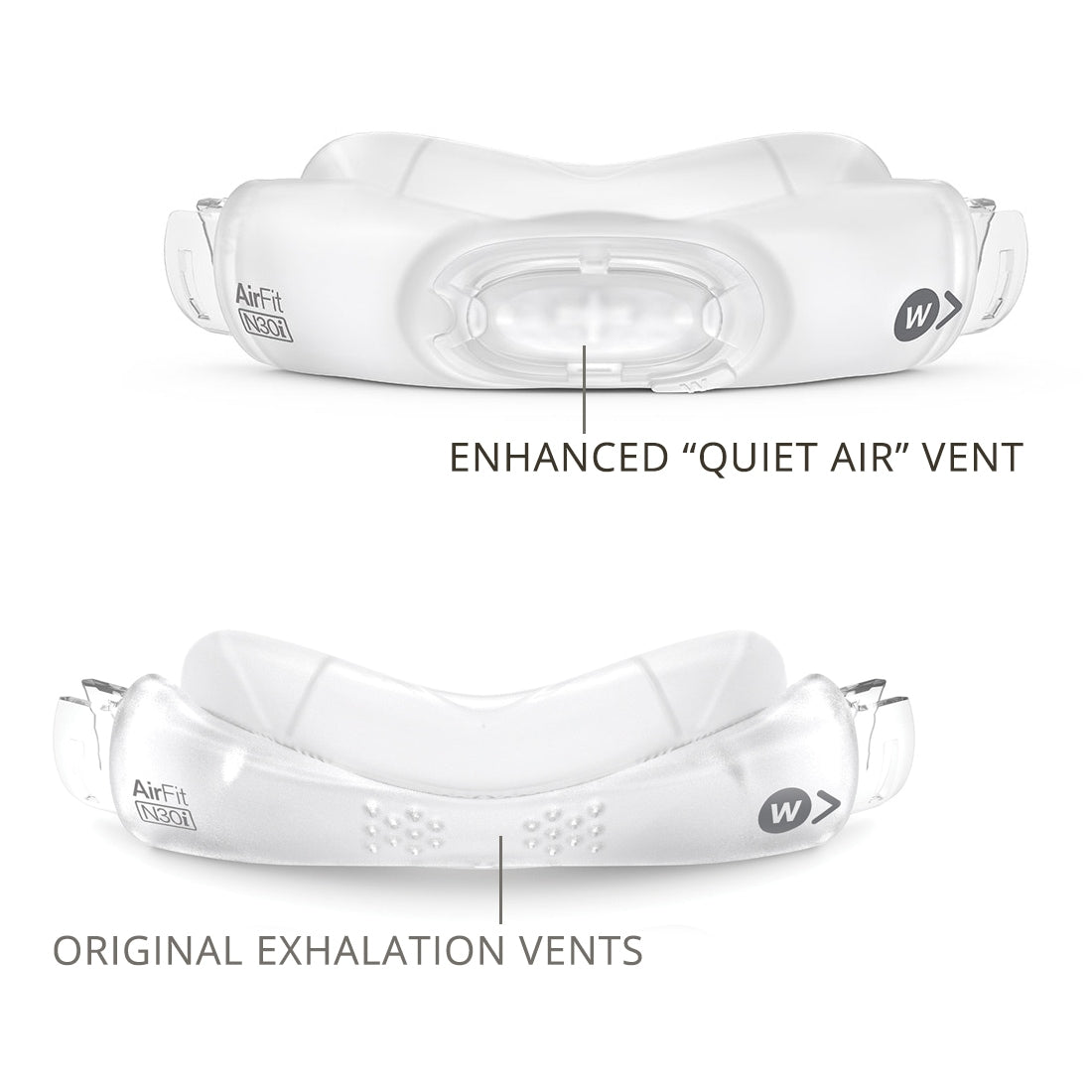 Cushions for the ResMed AirFit N30i.